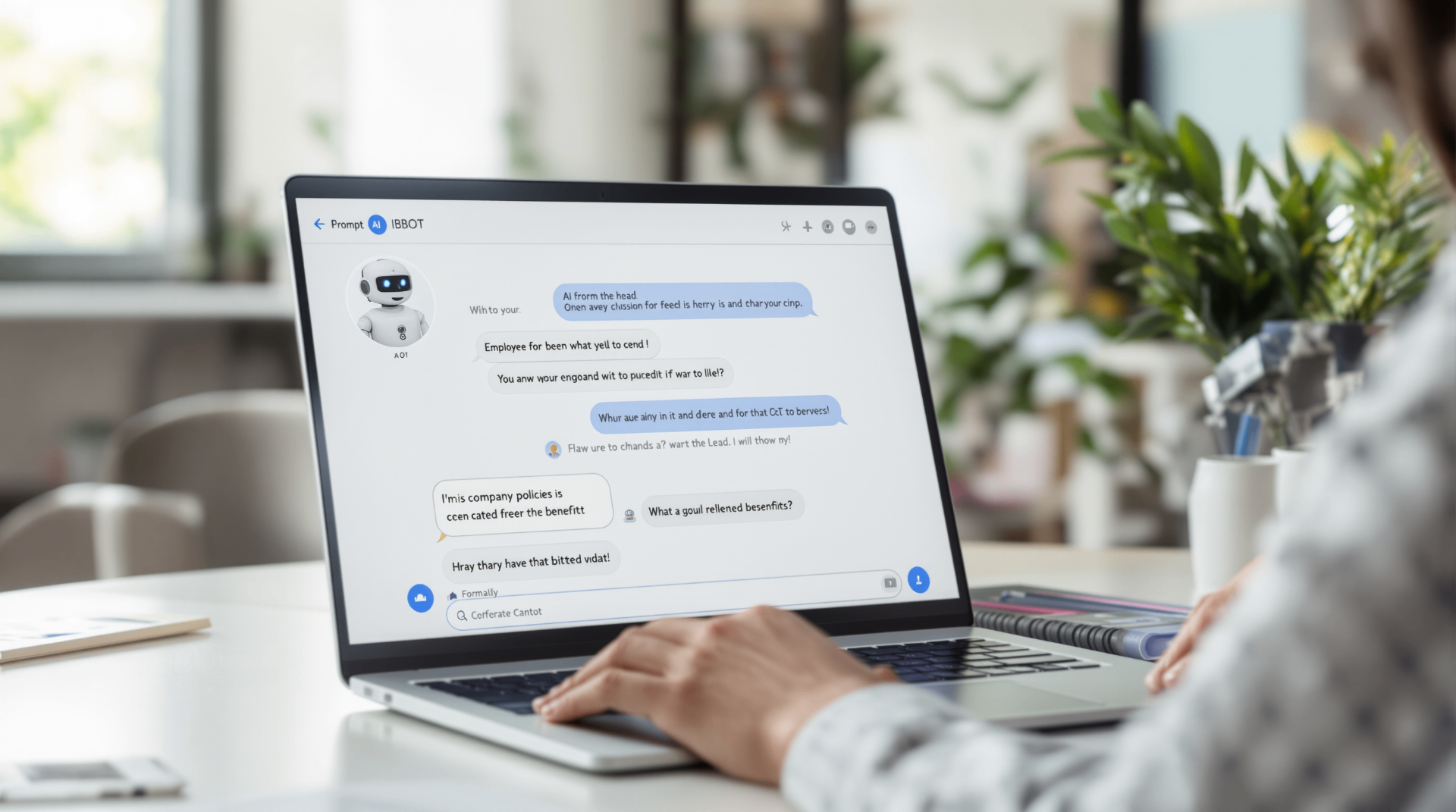AI in HR: From Bias‑Free Hiring to Employee Retention - HR manager analysing predictive analytics dashboard showing attrition risks and employee satisfaction metrics