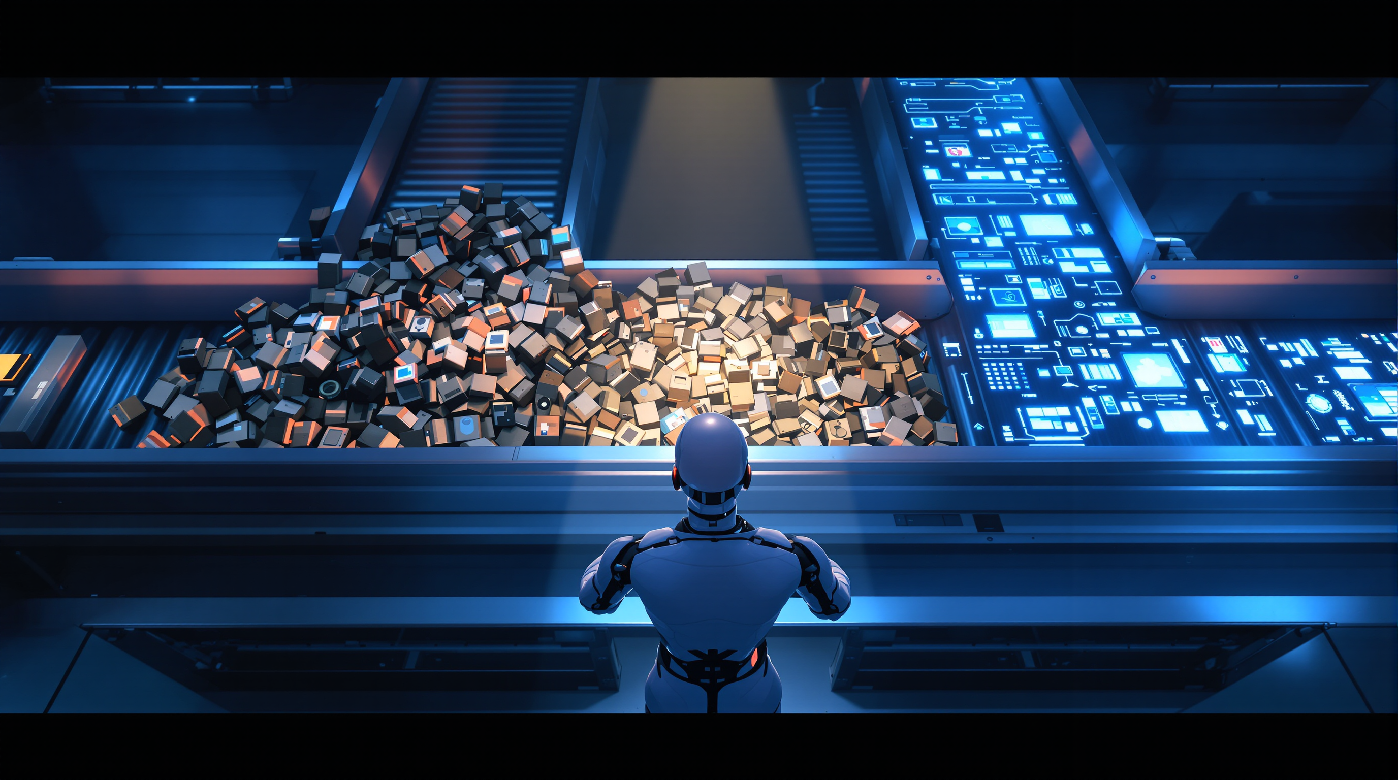 Why Out‑of‑the‑Box ChatGPT Isn't Enough for E‑Commerce - Futuristic retail technology visualization